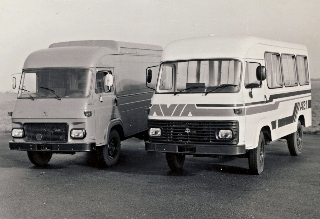 AVIA A 21 v provedení furgon, 80. léta 20. století
